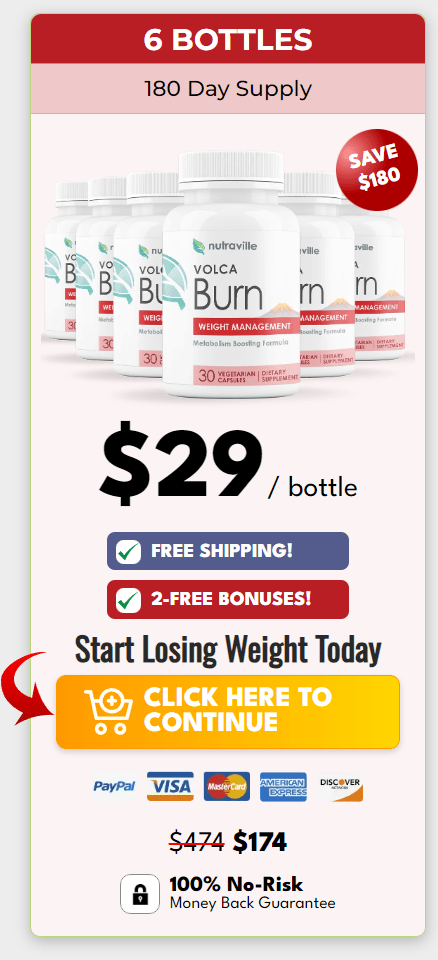 volca burn weight loss supplement